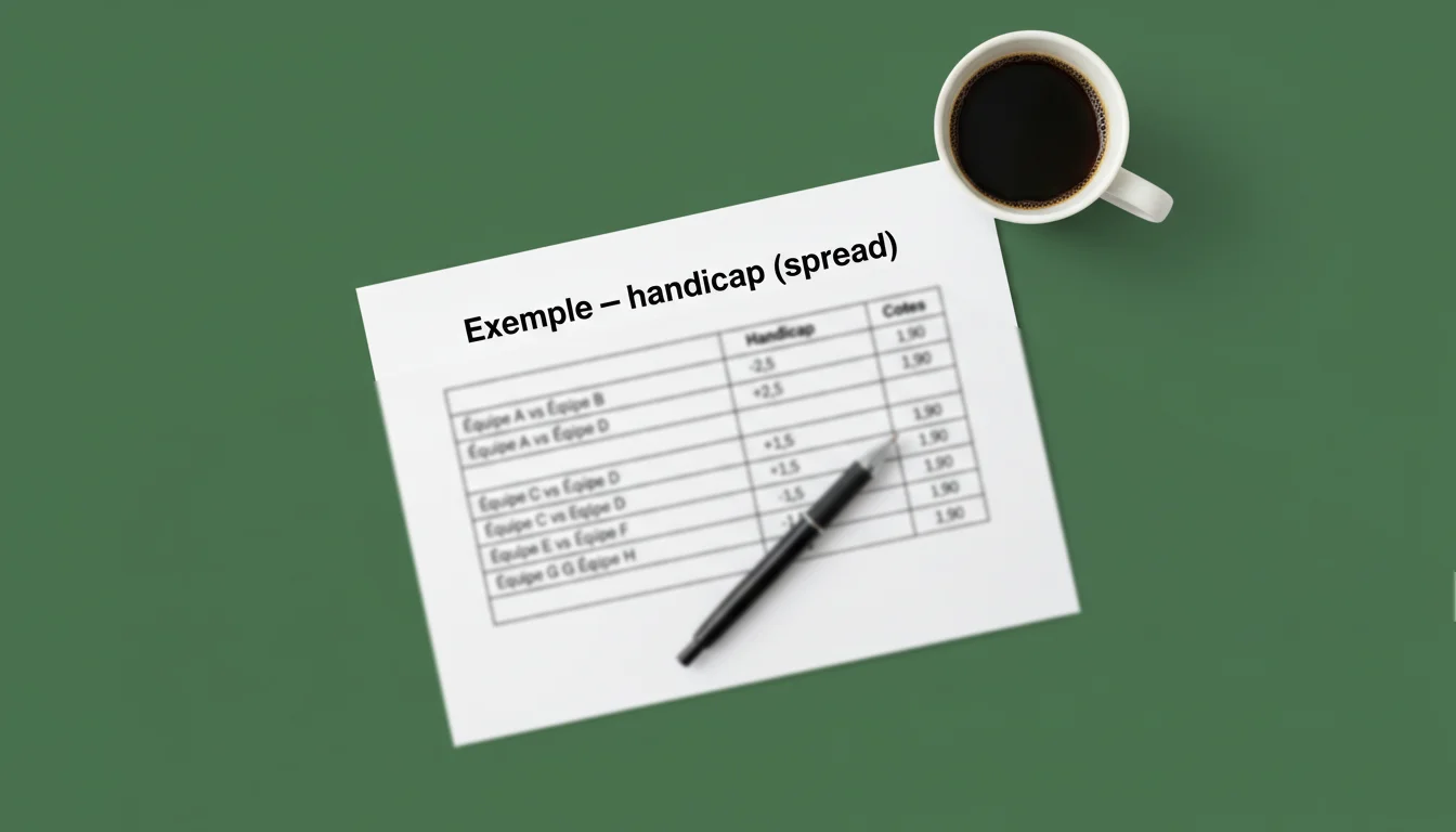 Tableau de cotes NBA affichant le spread et le moneyline pour un match de basketball