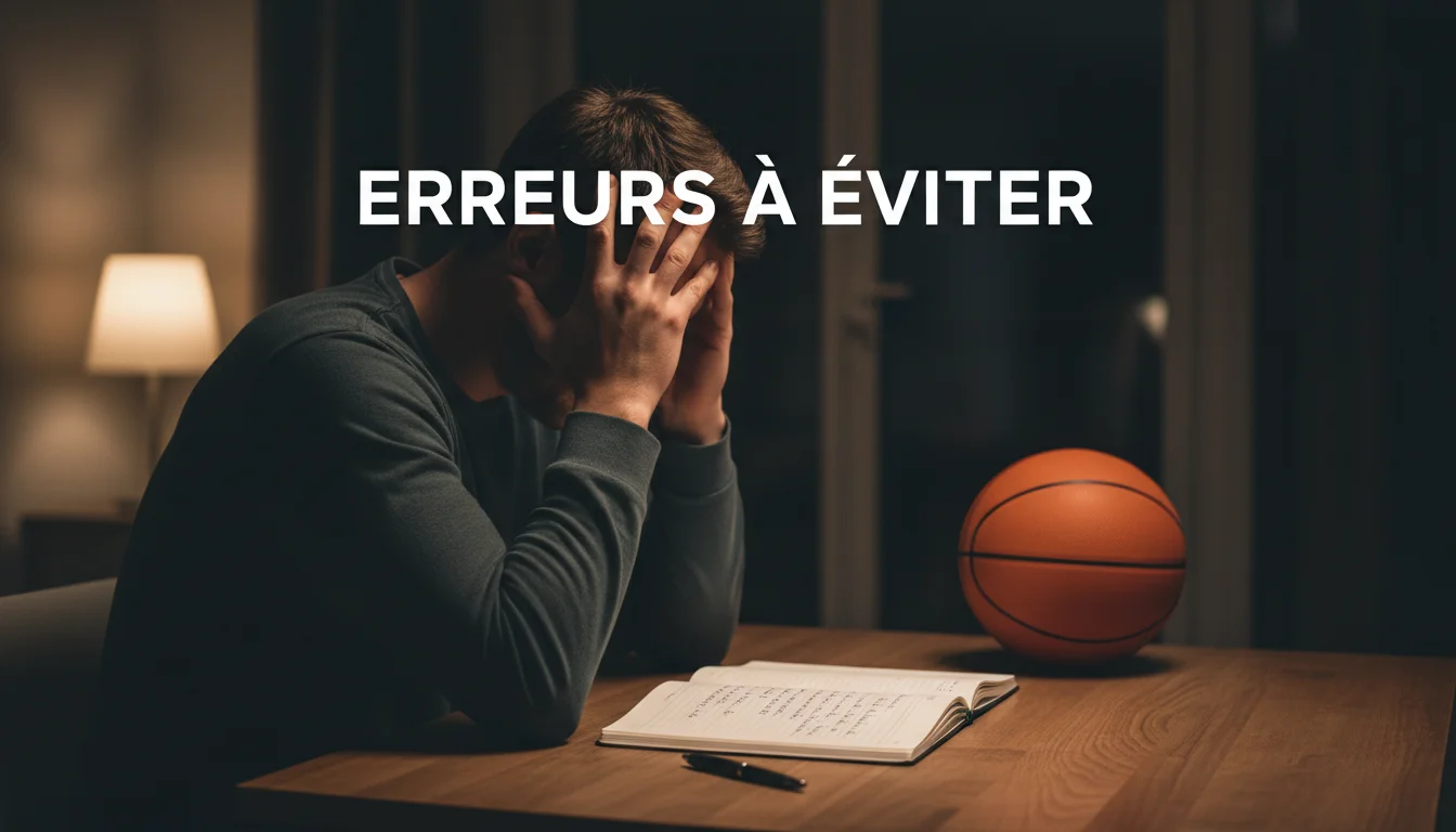 Erreurs courantes en paris NBA à éviter pour les parieurs