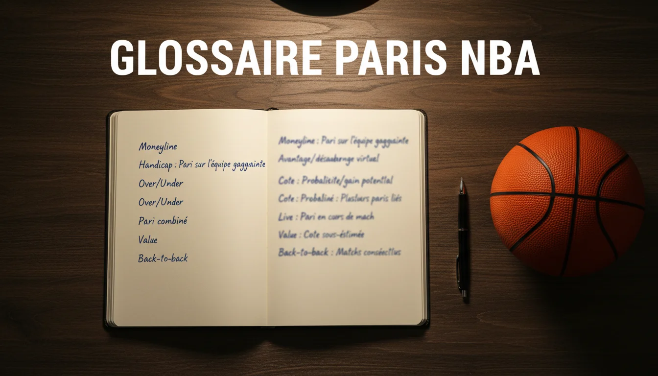 Glossaire des termes de paris sportifs NBA
